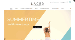 Desktop Screenshot of lacedhair.com